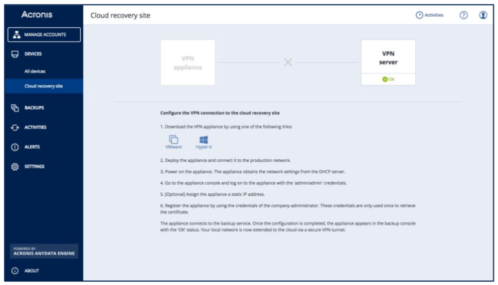 Establishing a VPN Connection